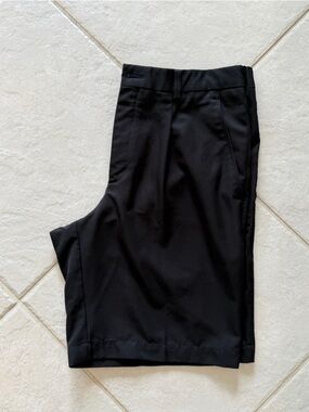 Nike Golf Shorts Mens 32 Medium M Black Dri-FIT Tour Performance 319869-010